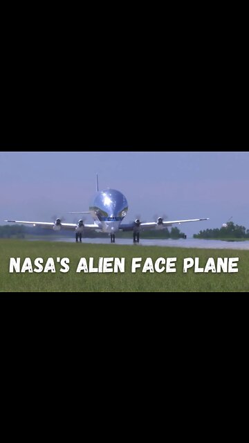 Nasa's Alien Face Airplane #shorts