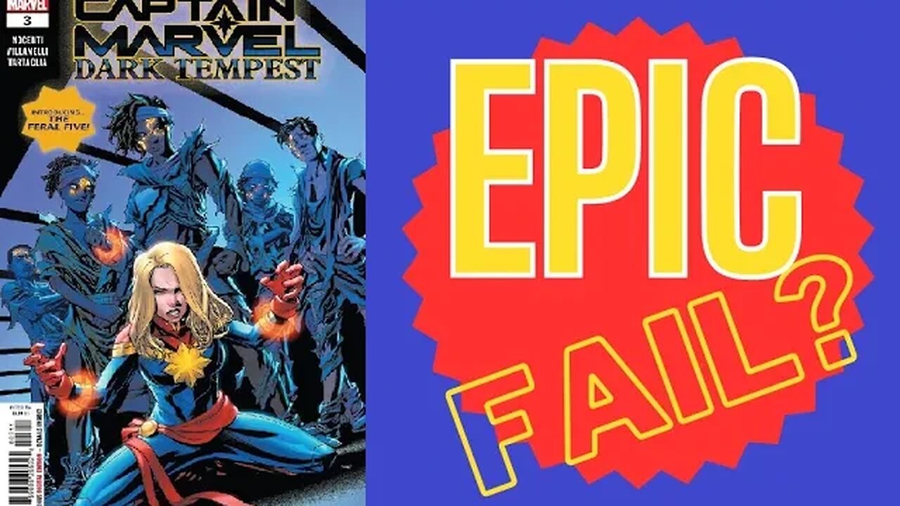 Captain Marvel Fails To Launch? Weekly Comic Book Review 9/13/23