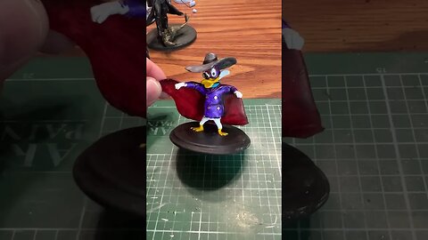 #darkwingduck #DrakeMallard #Disney #3dprinted #minipainting #armypainter #speedpaint #laughingrogue