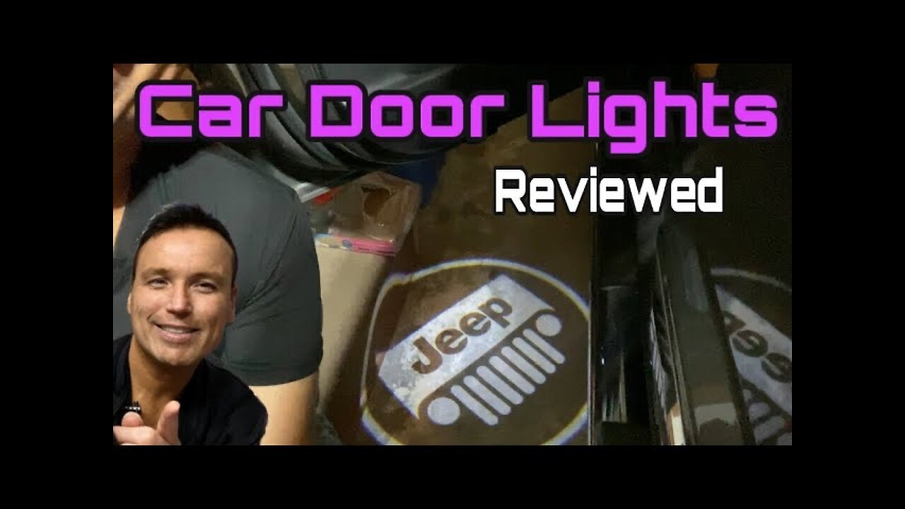 Car Door lights Reviewed ( Jeep Lights )