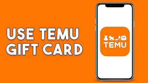 How To Use TEMU Gift Card (2023)