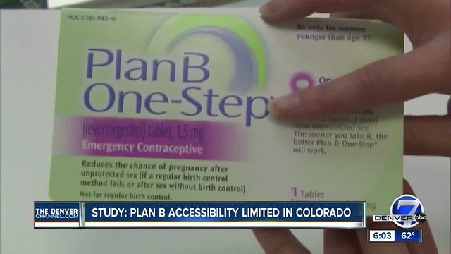 Study: 'Morning-after pill' tougher to buy in Colorado