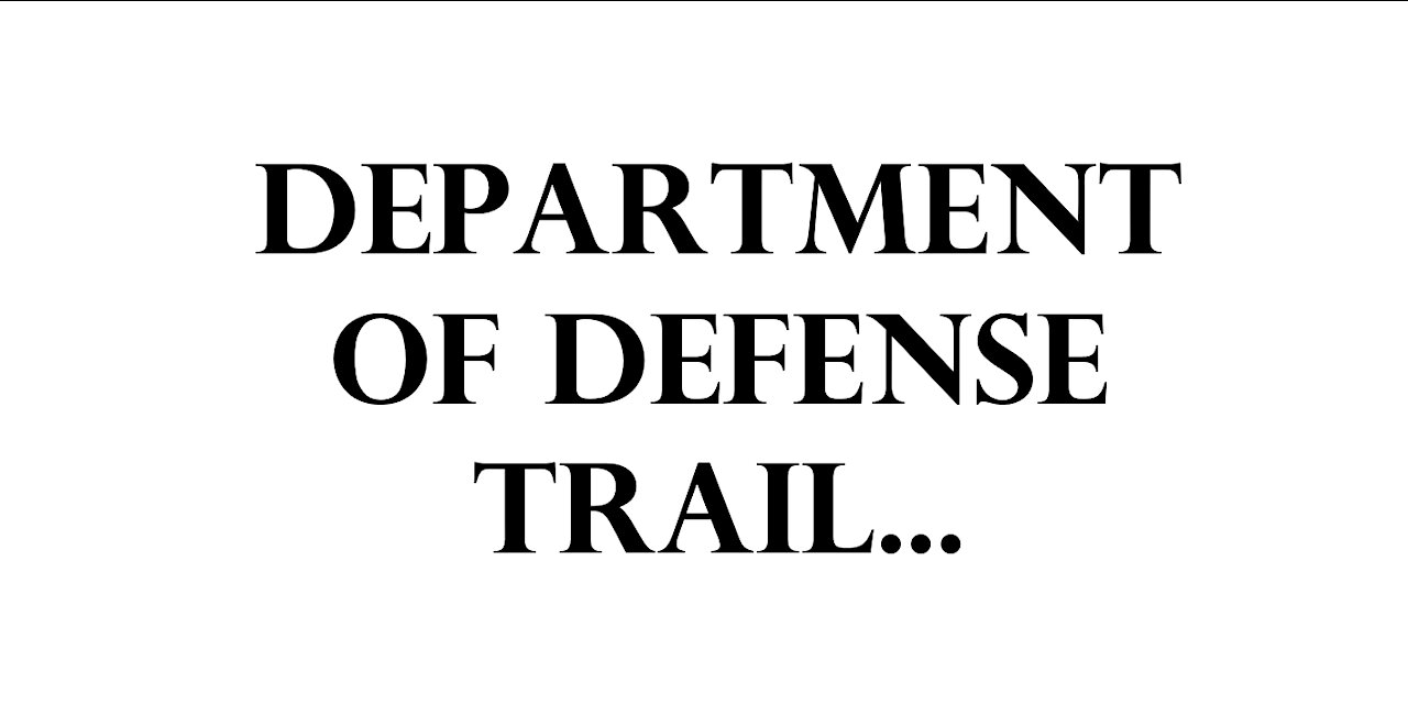 Department of Defense Trail...