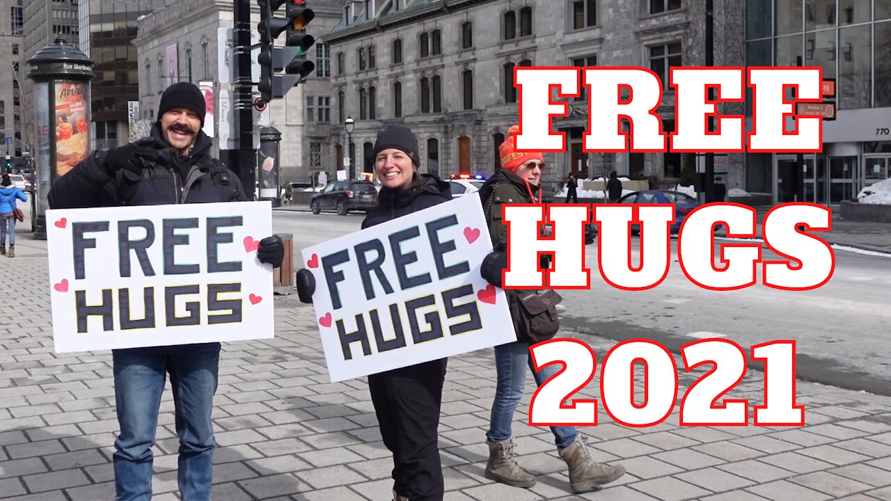 Free Hugs 2021 - Montreal - 13/03/2021