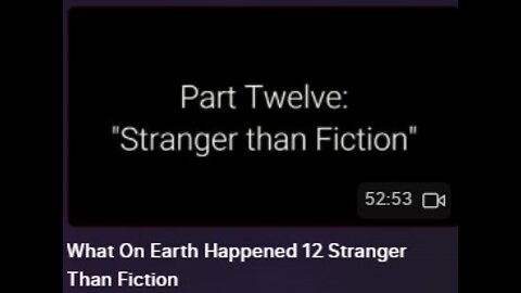 What On Earth Happened 12 Stranger Than Fiction