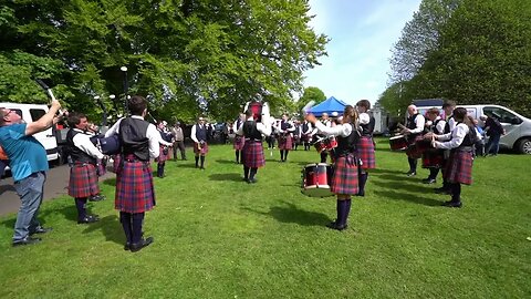 Bangor 2022 - Matt Boyd Memorial Pipe Band Warm Up