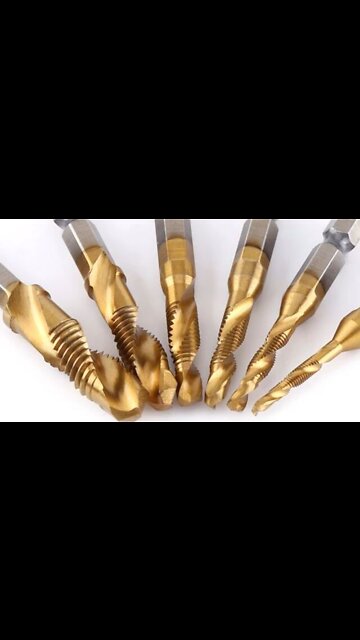 High Quality Drill with Tap (6pcs)