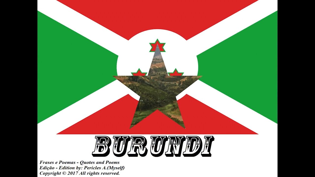 Bandeiras e fotos dos países do mundo: Burundi [Frases e Poemas]