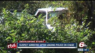 Man injured after chase leads police through 2 counties