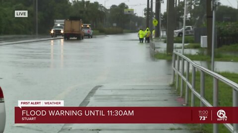 11AM: Flooding in Martin County