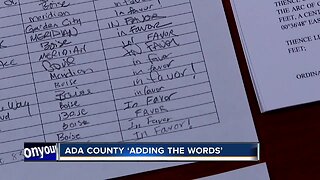 Ada County Commissioners unanimously vote to 'Add the Words'