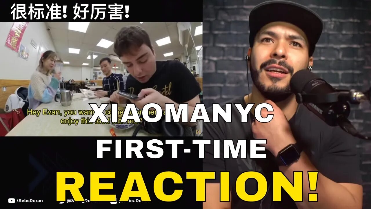 Sebs' (also a Chinese speaker) first time watching @Xiaomanyc 小马在纽约 (Reaction!)