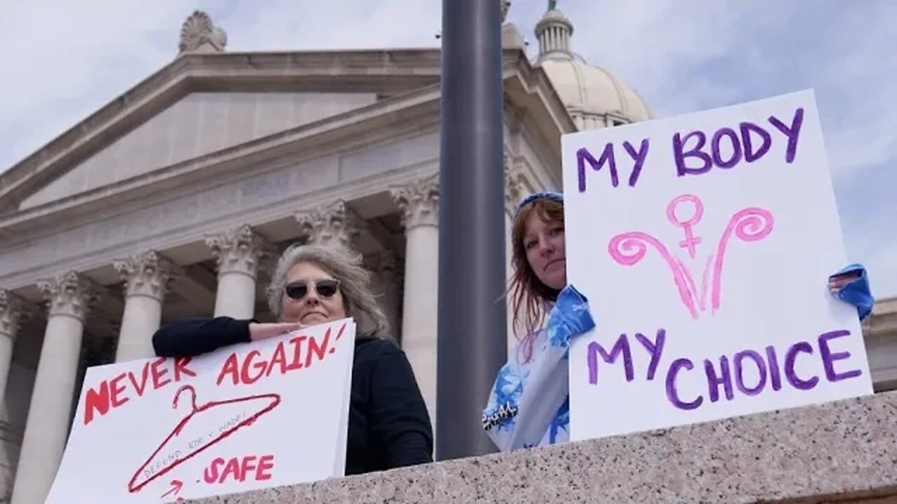 Should men have a say on abortion laws? A tense exchange.