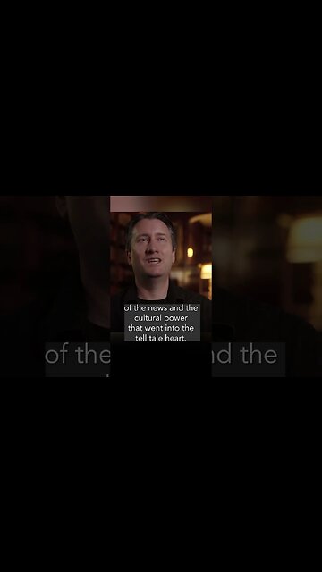 Poe scholars react to Tell-Tale Heart influence #victorianera #poe #gothic #history