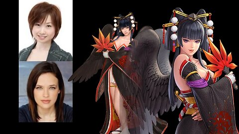 Video Game Voice Comparison- Nyotengu (Dead or Alive)