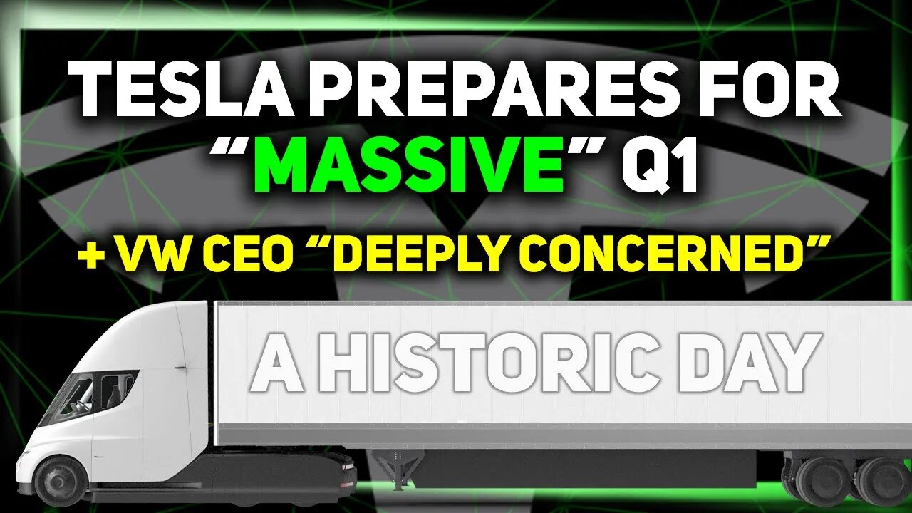 Tesla Preparing for Crazy Q1 / VW CEO "Deeply Concerned" / CharIN Fires Back at Tesla ⚡️