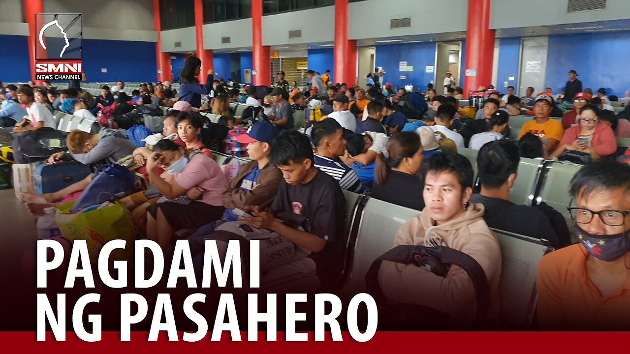 Mga pasahero sa North Port Terminal na uuwi para sa Semana Santa, nagsimula nang dumagsa