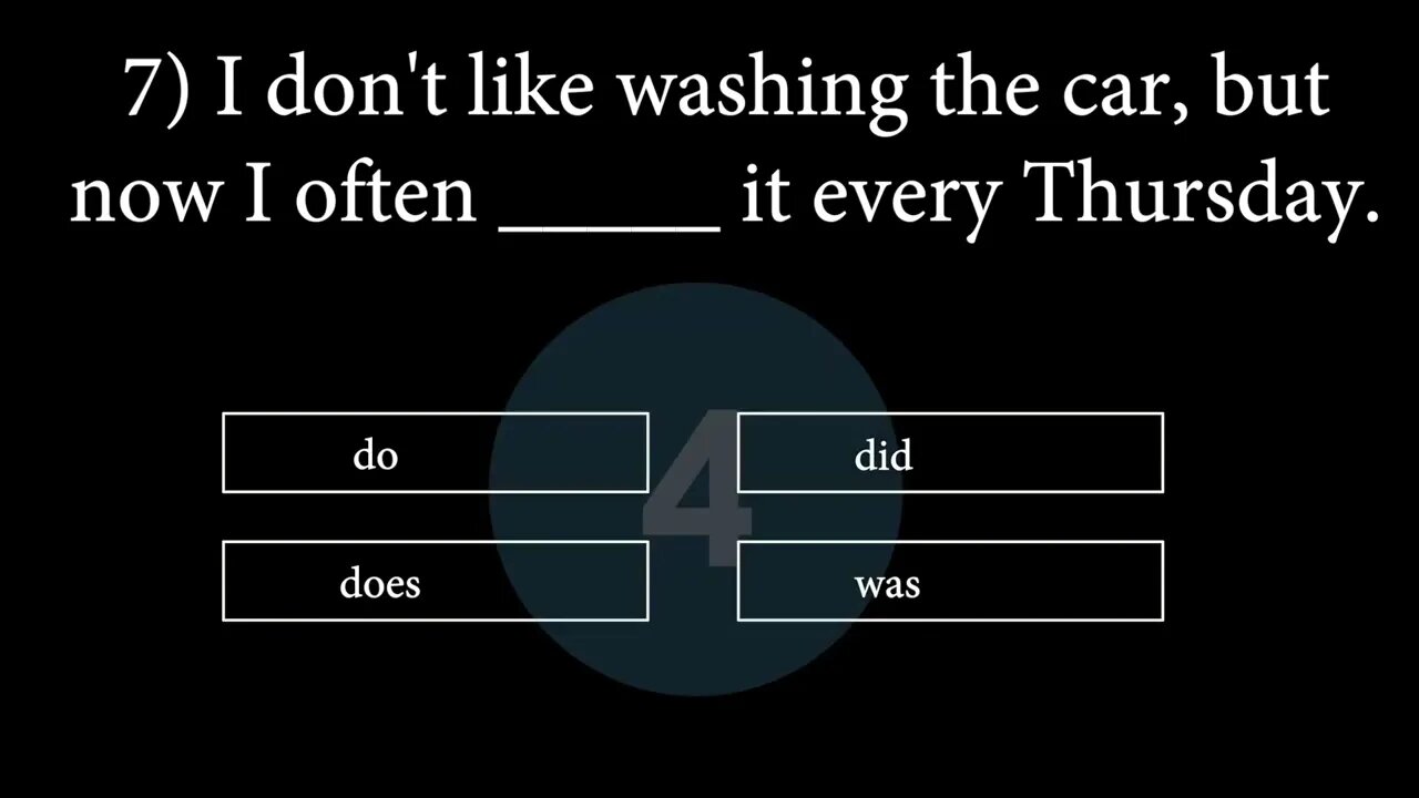 Simple Present vs Simple Past Quiz