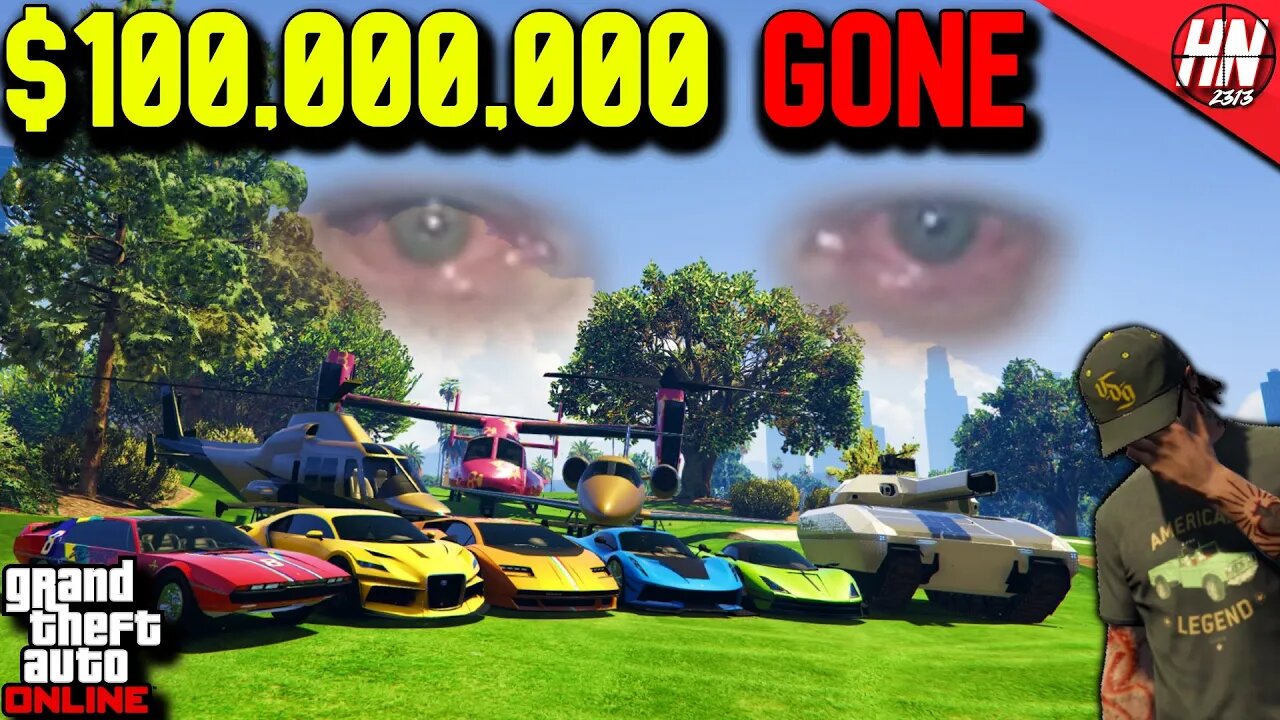 LOSING $100,000,000 SPEEDRUN | GTA Online (Why did I do this?)