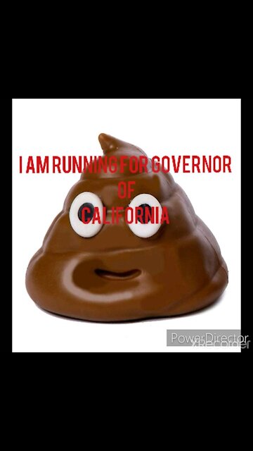 I AM RUNNING FOR GOVERNOR OF CALIFORNIA
