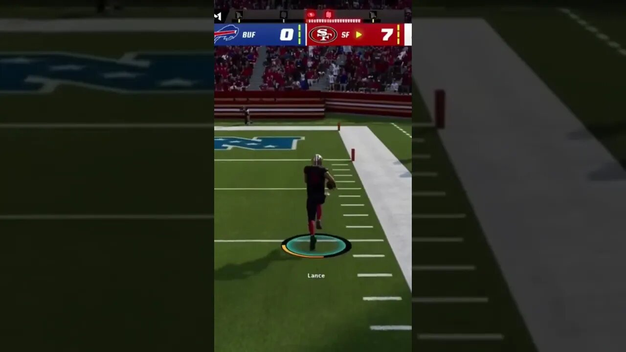 Trey Lance Beast Mode Run!!