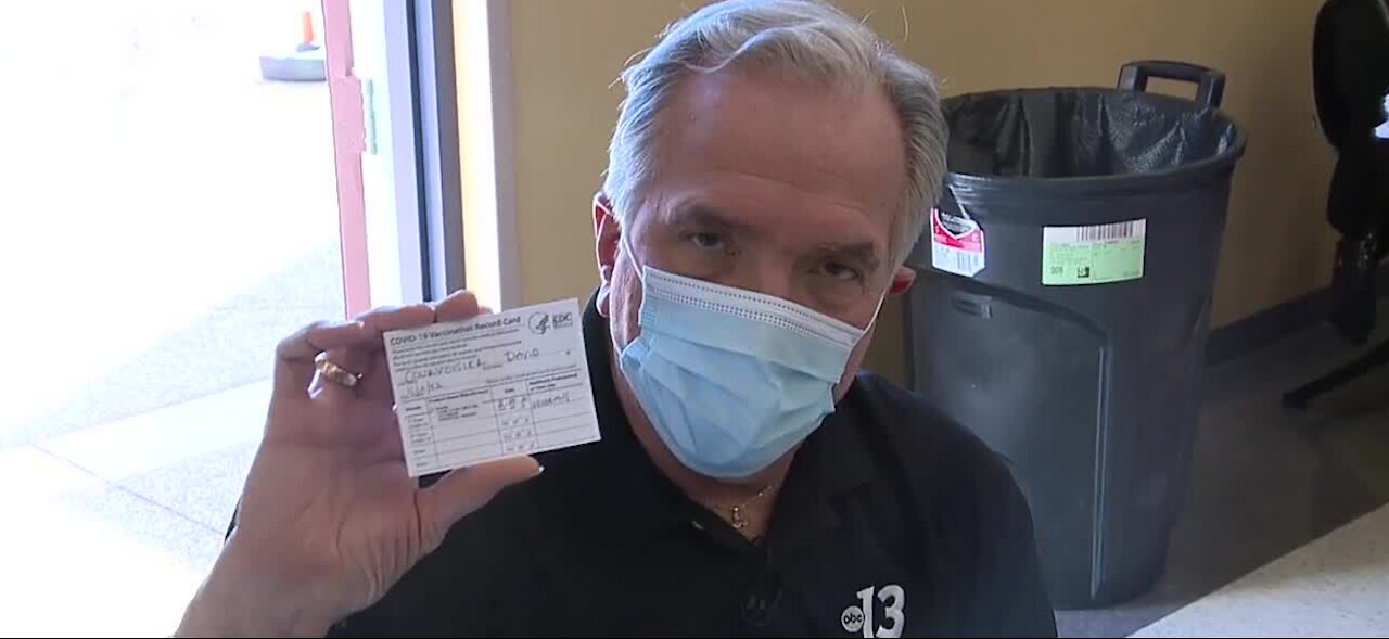 13 Action News anchor Dave Courvoisier shares COVID vaccine process