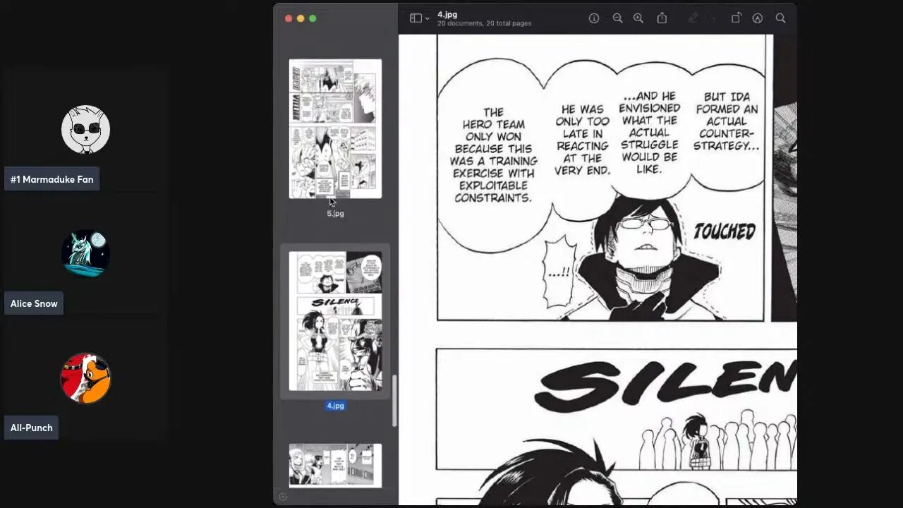 (Livestream Archive) My Hero Podcadamia Manga Ch 11-13