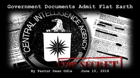 Government Documents Admit Flat Earth