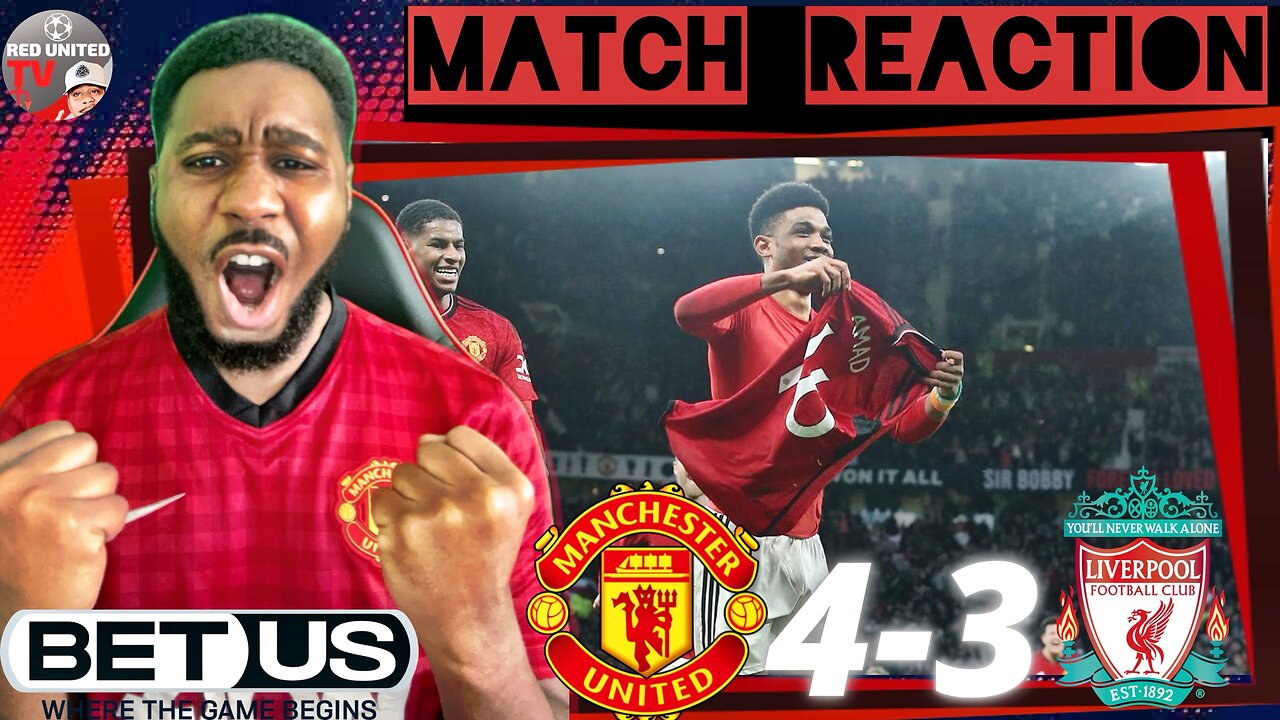 MANCHESTER UNITED 4-3 LIVERPOOL | FAN REACTION | FA Cup - Ivorian Spice Reacts