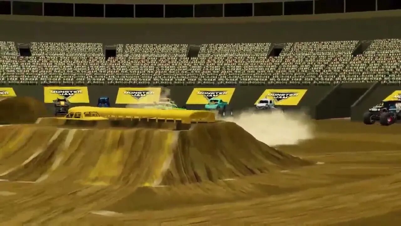 Monster Jam Freestyle #9 BeamNG.Drive Monster Jam #beamngdrive #monsterjam