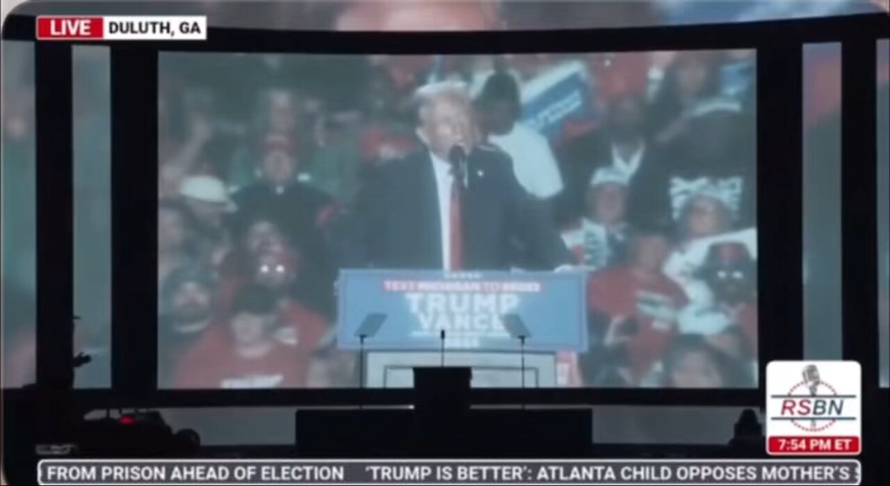 Trump Duluth, GA 10/23/2024 Intro (Full Video in description)