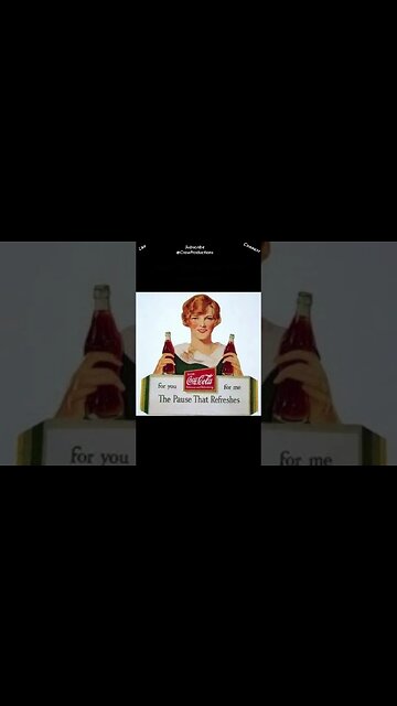Coca Cola’s adverts from 90 years ago are still remembered #cocacola #shorts