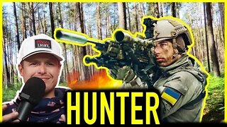 American Fighting in Ukraine Hunting Russian Soldiers