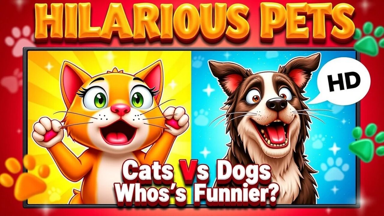 Stop Laughing Funny cat Video 2025