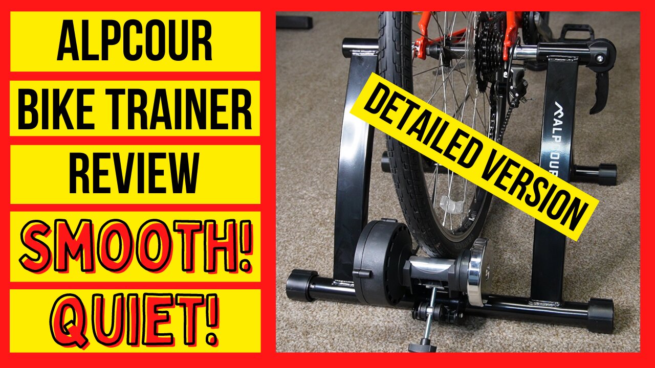 Alpcour Bike Trainer Stand. Review & Detailed Setup