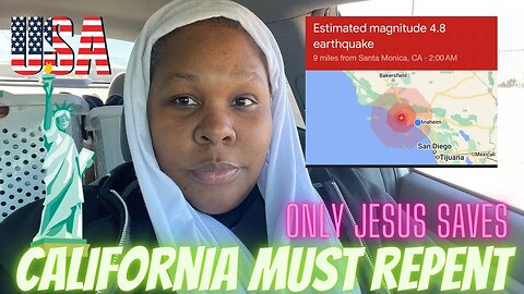 Warning ⚠️ of Larger Earthquake to Come! Earth shook at 2AM this Morning! #jesussaves #salvation