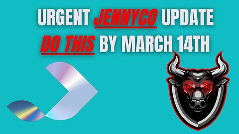 URGENT Jennyco Project Update - Do This By March 14th!