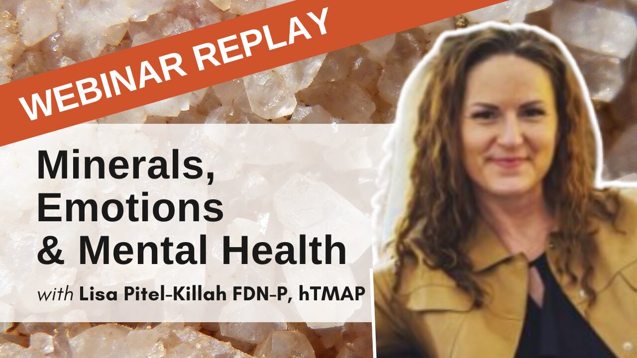 Minerals, Emotions and Mental Health