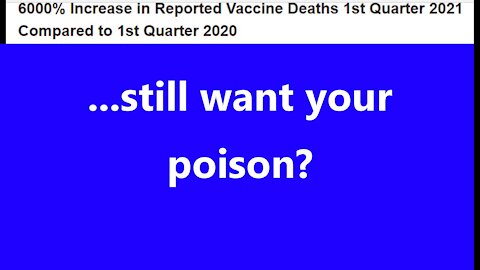 ...still want your poison?