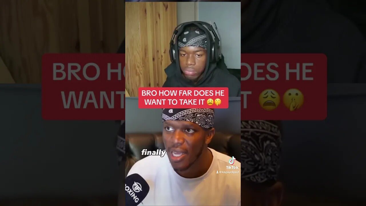 BRO WANTS TO MAKE IT FREAKY 😩 #ksi #ksifury #ksiclips #misfitsboxing #streamer #streamerclips#viral