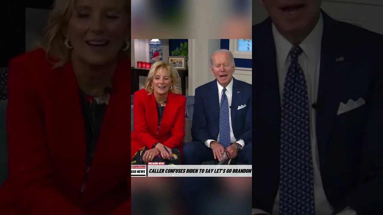 Caller confuses Biden to say LET’S GO BRANDON 🤣