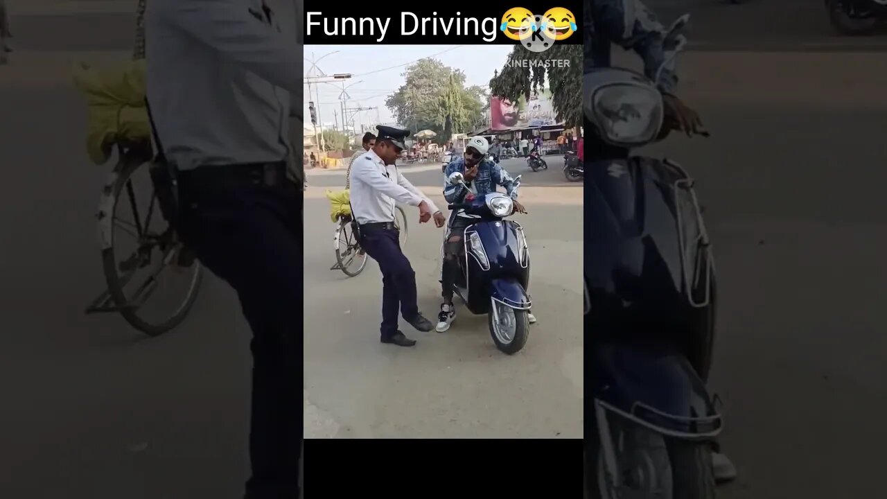 Funny Driving #shorts #viral #video #funny #short #trending #youtubeshorts #comedy