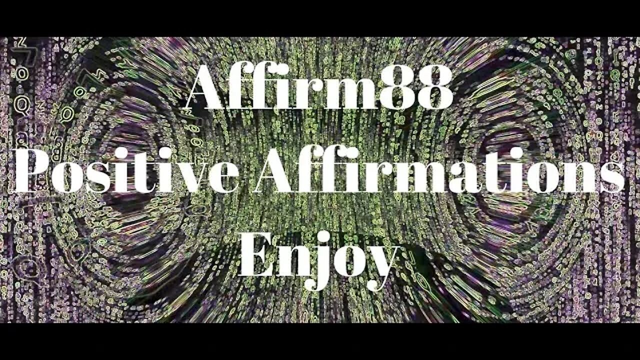 Enjoy - Positive Affirmations - Manifest Law of Attraction