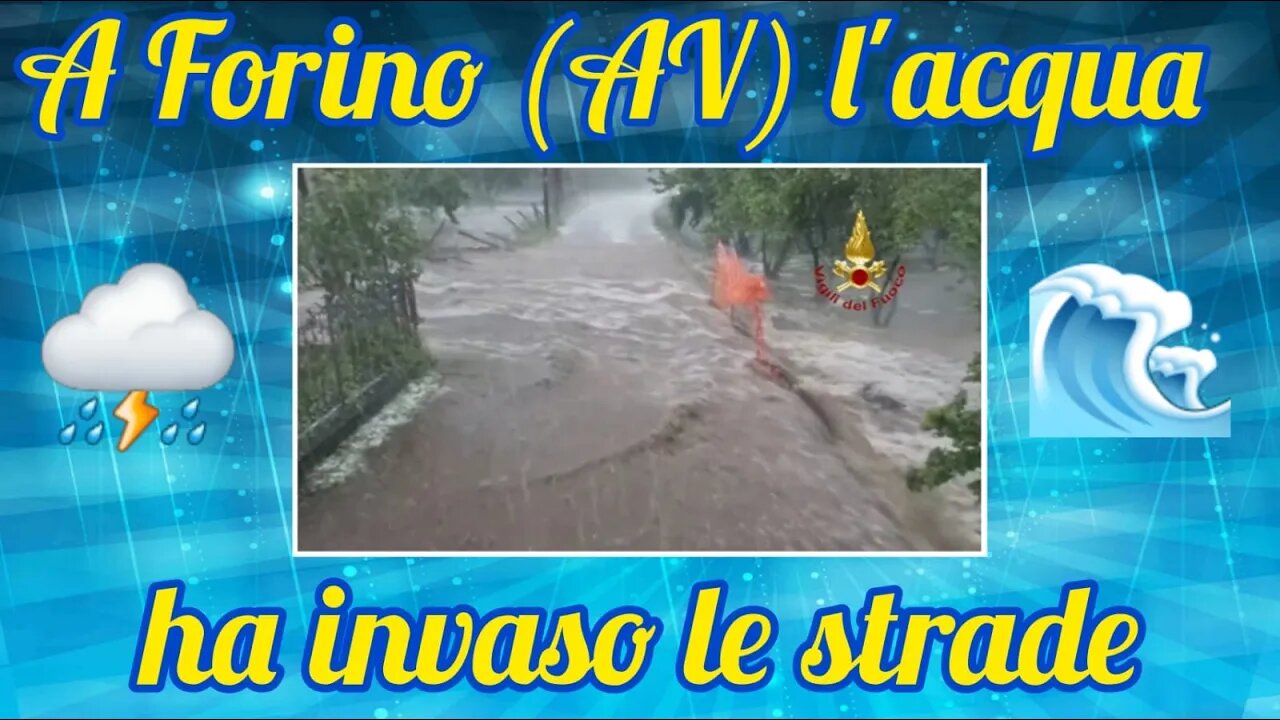 25-05-2023 - Maltempo in Campania - Bomba d'acqua in Irpinia!