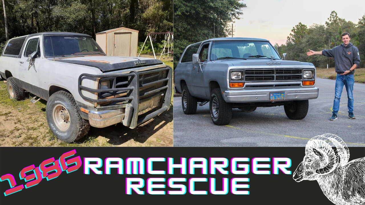 1986 Dodge Ramcharger Rescue and Revival