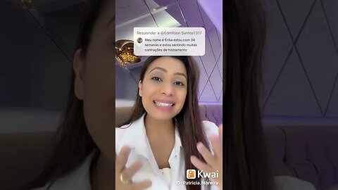 Estou com 34 semanas de gravidez e sinto muitas contrações de treinamento