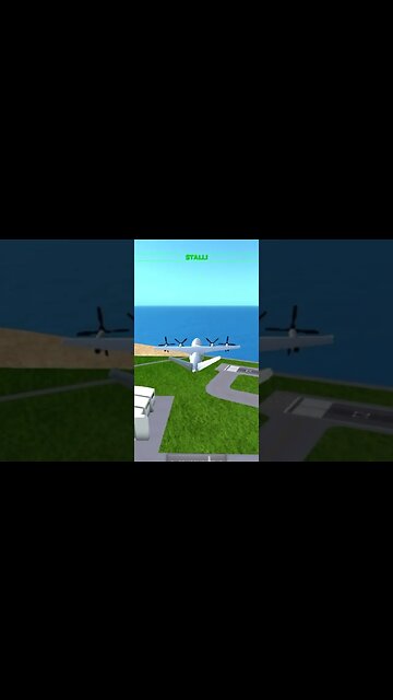 Trying to Land PV-40 in the water | Turboprop Flight Simulator #shorts