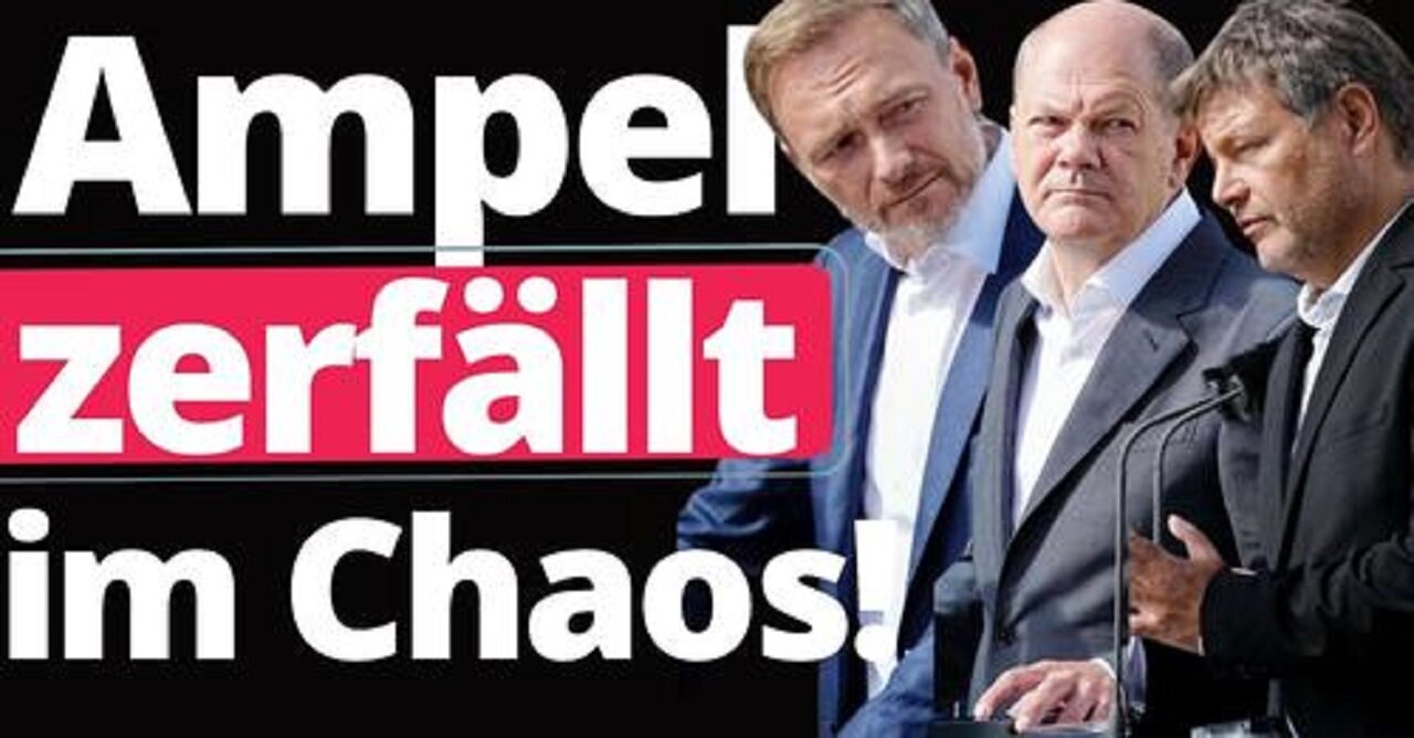 Eilmeldung: Scholz Pakt geplatzt! Ampel im ZOFF!