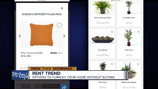 Many millennials prefer renting housing, furniture