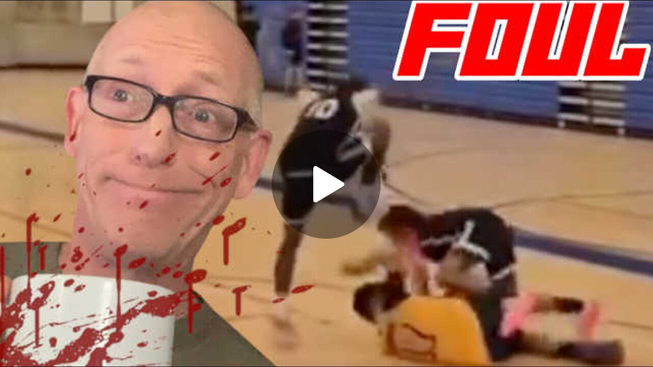 Black Teen Stomps On Head of Asian Kid During School Basketball Game